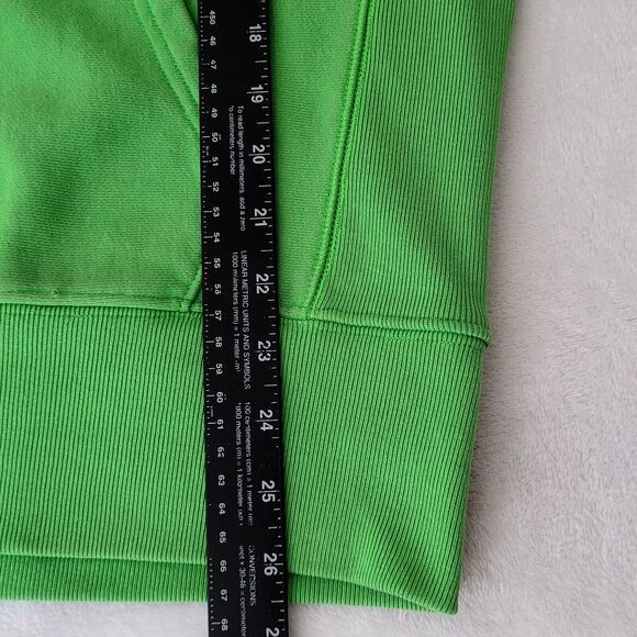 Champion Reverse Weave Lime Green‎ Hoodie Size Medium Slimepunk Milleniwave - Picture 9 of 9